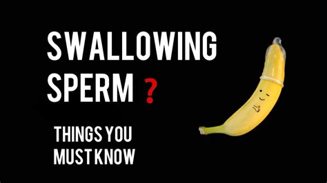 is it bad to swallow cum|Swallowing Semen: Fast Facts About Sperm .